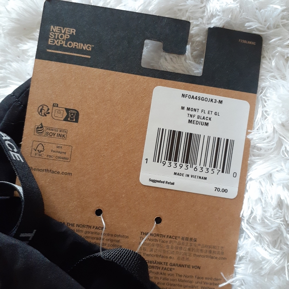 The North Face Men's gloves Size Medium NWT - Picture 7 of 8